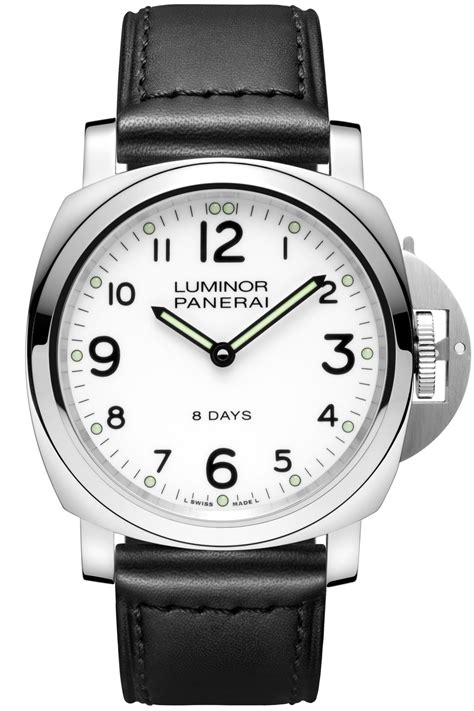 panerai luminor base acciaio watch - pam00561|Panerai Luminor Base 8 Days Acciaio Mechanical Men's Watch .